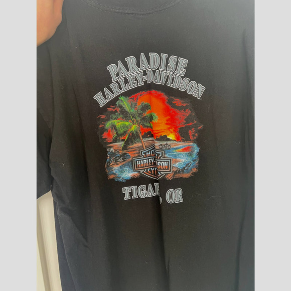 Harley Davidson Men X-Large T-Shirt - Picture 3 of 5